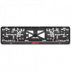 Podložka pod ŠPZ 3D VW R LINE červená