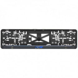 Podložka pod ŠPZ 3D VW R LINE modrá