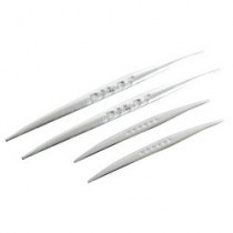 Chrómové pásiky DECOS 4 ks