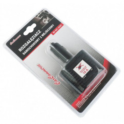 Zástrčka zapaľovača - rozdvojka 12 / 24 V V2