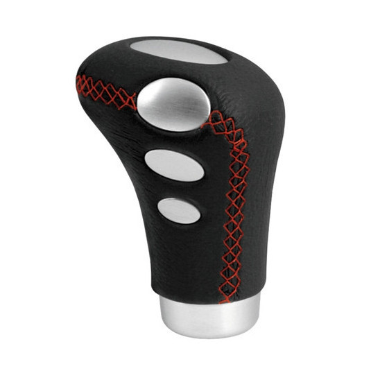 Guľa riadiacej páky KOBRA s červeným šitím