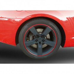 Silikonové krytky skrutiek čierne 20ks 17mm