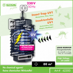 Lapač hmyzu s UV svetlom