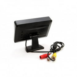 Asistenty parkovania TFT01 4,3 s kamerou HD-310 4-senzorové strieborné