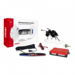 Asistenty parkovania MAX LED 4-senzorové biele