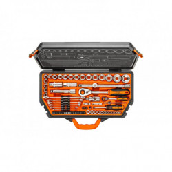 NEO Nástrčné náradiie 1/4, 1/2, súprava 71ks