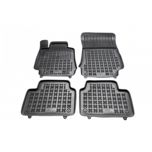 Gumené rohože ALFA ROMEO GIULIA verzia with zadné - wheel drive 4x2 only (od 2016) so zvýšeným okrajom