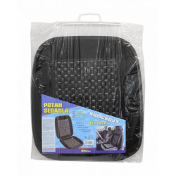 Poťah sedadla guličkový s lemom čierny 93x44cm