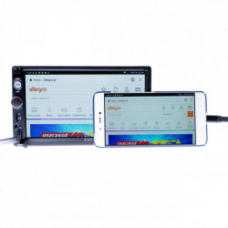 Autorádio 7'' usb micro sd zadná kamera