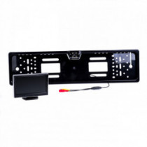 Kamera cúvacia v ráme špz a 5" monitorom