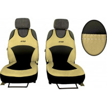 Autotričká Active Sport Alcantara A béžové (Alcantara-koža)