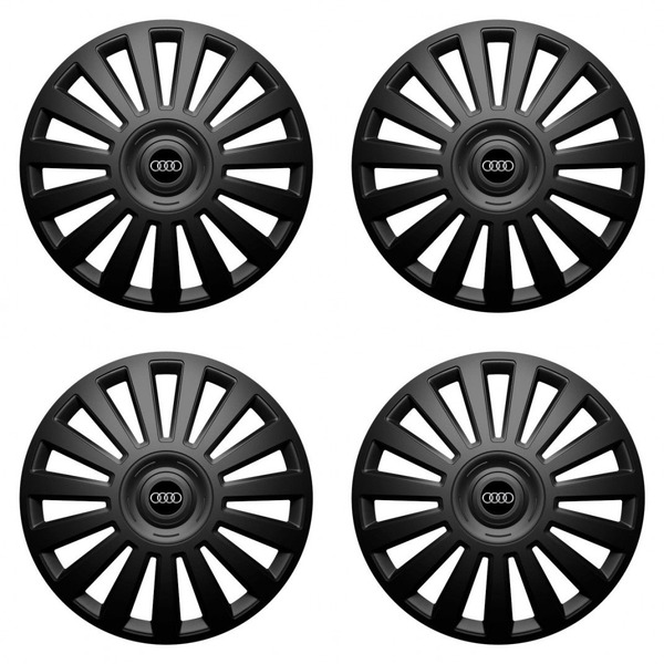 puklice pre Audi 16 Luxury black