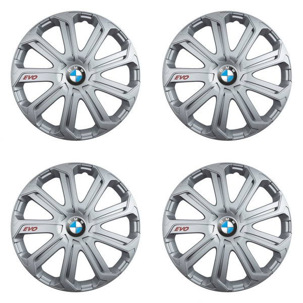 puklice pre BMW 15 Evo silver