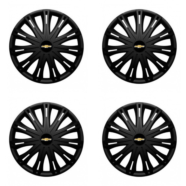 puklice pre Chevrolet 17 SPARK BLACK
