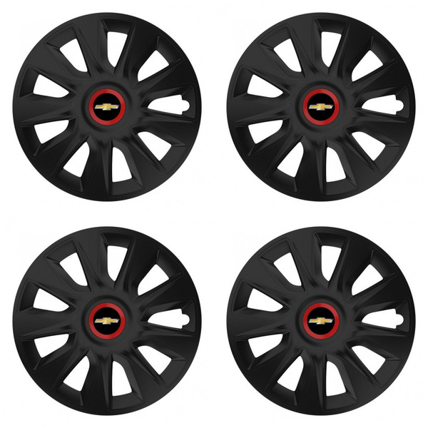 puklice pre Chevrolet 17 STRATOS RR black