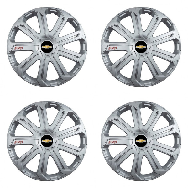 puklice pre Chevrolet 14 Evo silver