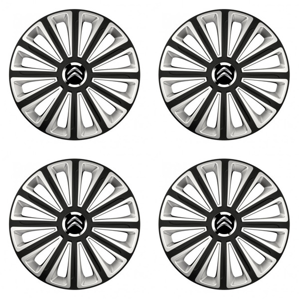 puklice pre Citroen 14 TREND RC double colour