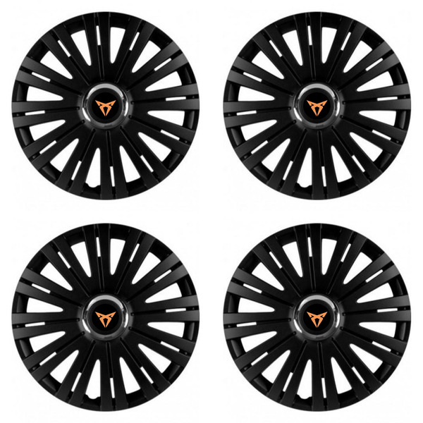 puklice pre Cupra 14 ACTIVE RC BLACK