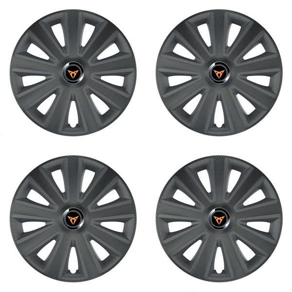 puklice pre  Cupra 14 Aviator carbon RC grafite