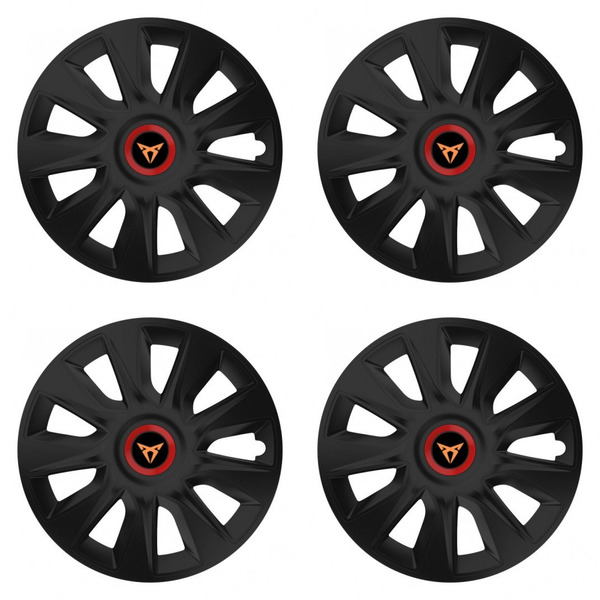 puklice pre  Cupra 15 STRATOS RR black