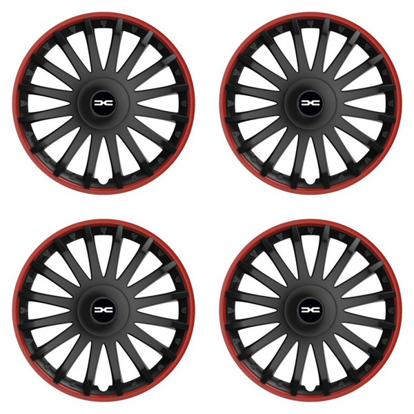 puklice pre  Dacia (nové logo) 15 CRYSTAL RO black