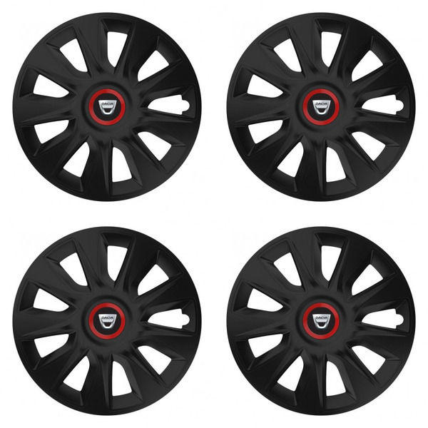 puklice pre  Dacia (staršie logo) 17 STRATOS RR black