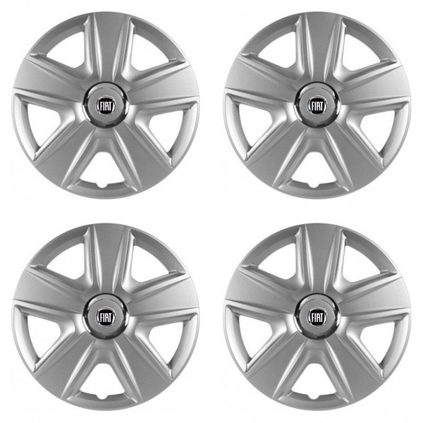 puklice pre Fiat (čierny) 16 ESPRIT RC