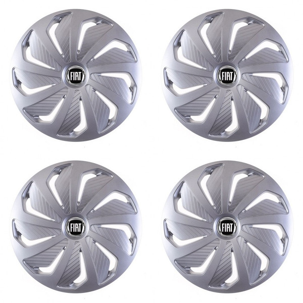 puklice pre Fiat (čierny) 16 WIND RC SI