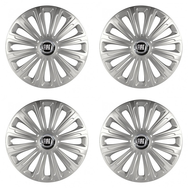 puklice pre  Fiat (čierny) 16 TREND RC