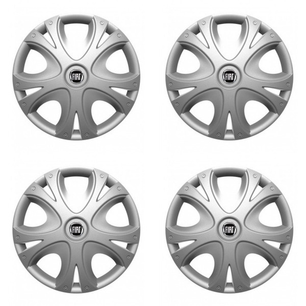 puklice pre  Fiat (čierny) 15 DYNAMIC