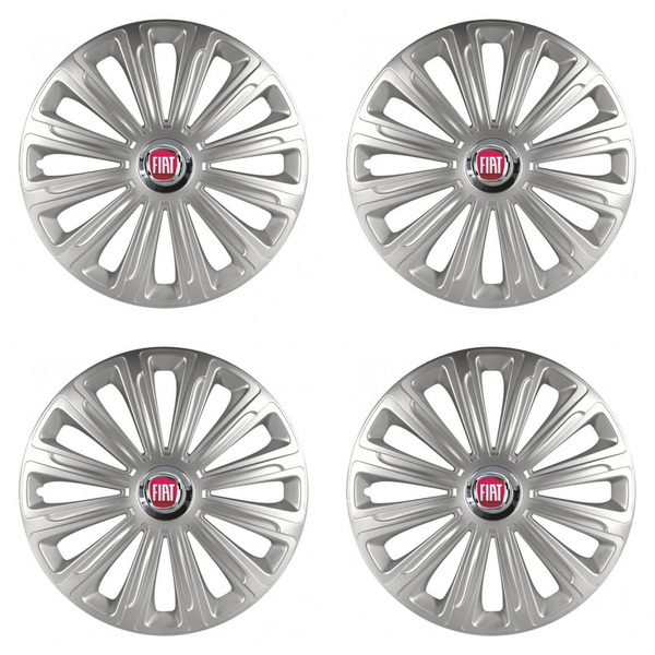 puklice pre Fiat (červené) 14 TREND RC