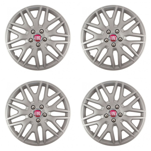 puklice pre  Fiat (červené) 15 DAKAR