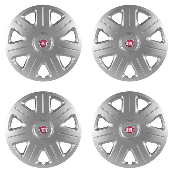 puklice pre Fiat (červené) 15 Master