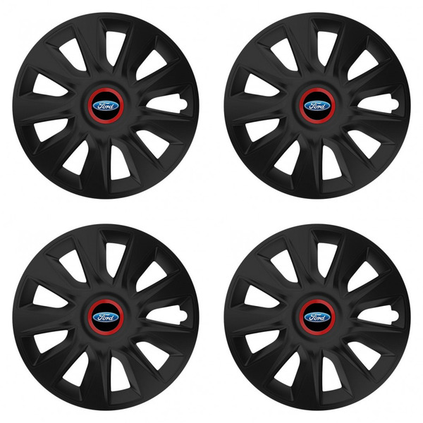 puklice pre  Ford 17 STRATOS RR black