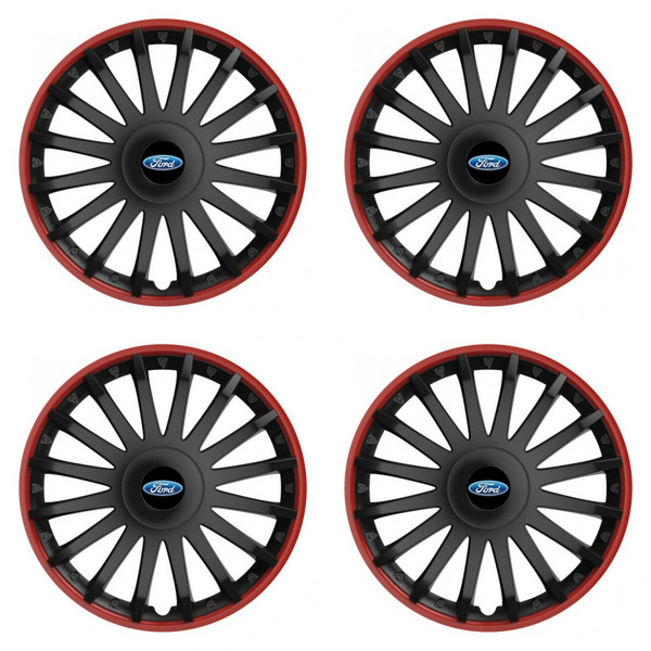 puklice pre Ford 15 CRYSTAL RO black