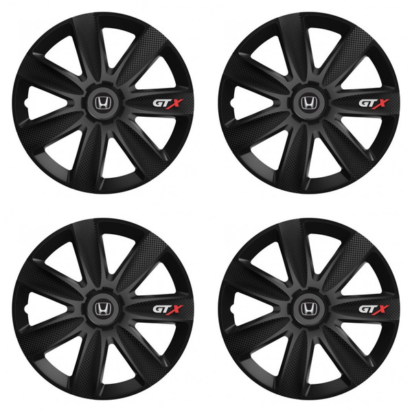 puklice pre  Honda 14 GTX CARBON black