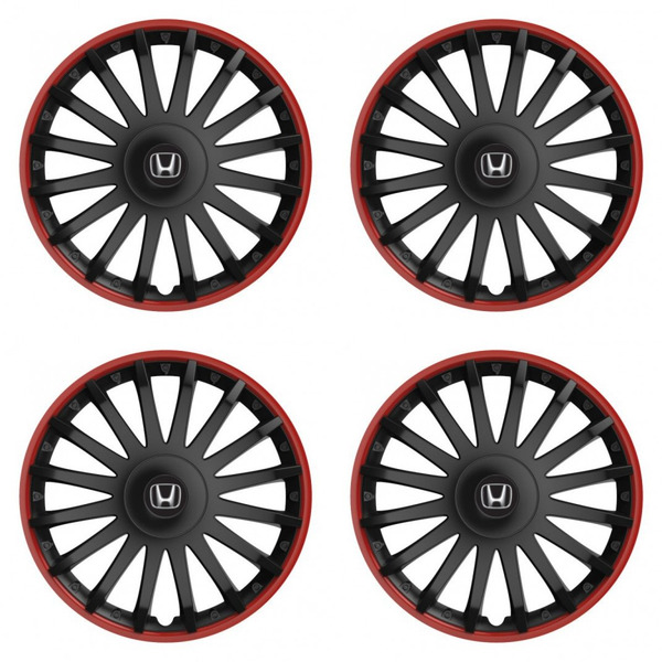 puklice pre Honda 15 CRYSTAL RO black