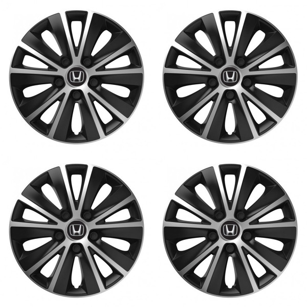 puklice pre Honda 14 RAPIDE silver and black