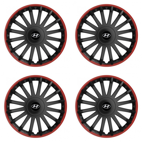 puklice pre  Hyundai 15 CRYSTAL RO black