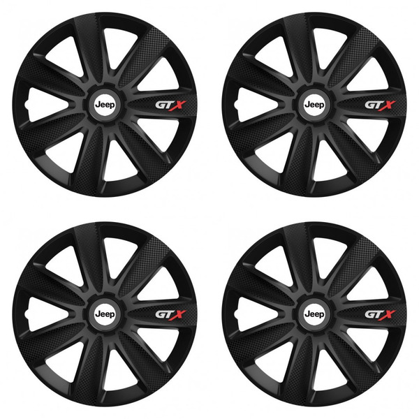 puklice pre Jeep 15 GTX CARBON black