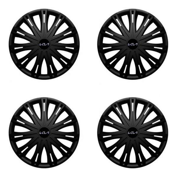 puklice pre  Kia (nové logo) 17 SPARK BLACK