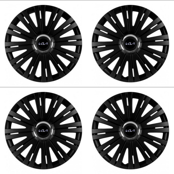 puklice pre  Kia (nové logo) 15 ACTIVE RC BLACK
