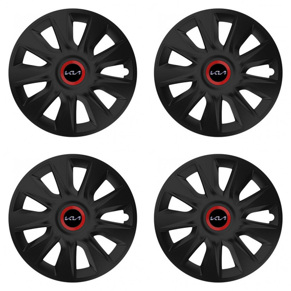 puklice pre  Kia (nové logo) 17 STRATOS RR black