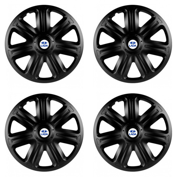 puklice pre Lada 14 COMFORT BLACK