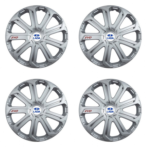 puklice pre Lada 16 Evo silver