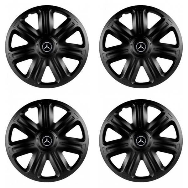 puklice pre Mercedes 14 COMFORT BLACK
