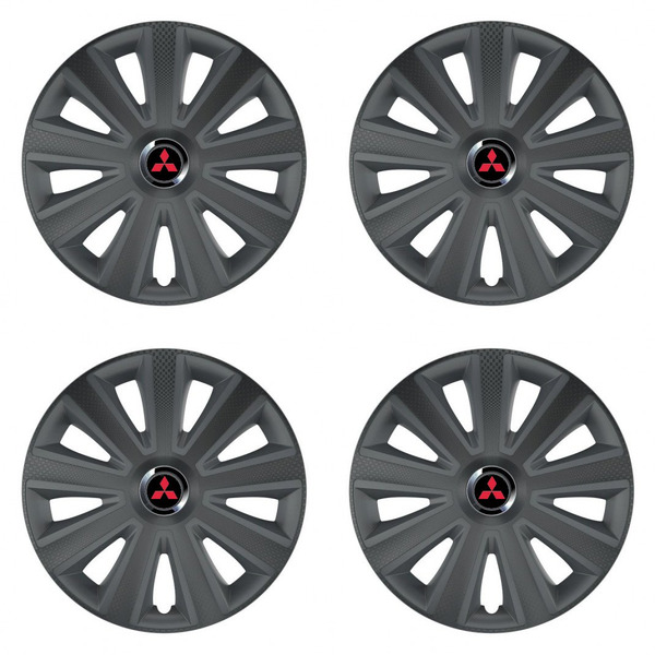 puklice pre  Mitsubishi (červené) 14 Aviator carbon RC grafite