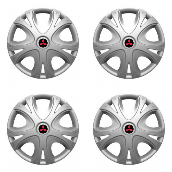 puklice pre Mitsubishi (červené) 14 DYNAMIC