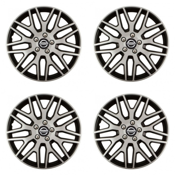 puklice pre  Nissan 15 Dakar NC silver and black