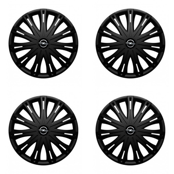 puklice pre Opel 15 SPARK BLACK